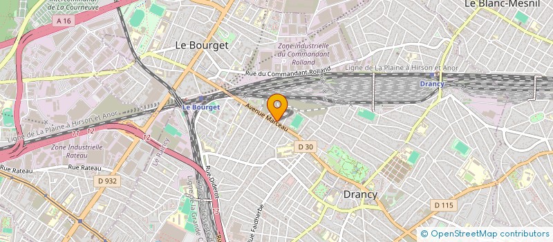 localisation de l'entreprise A R SUN MINI MARKET à DRANCY