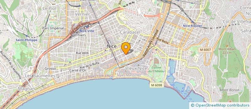 localisation de l'entreprise A.R.T ENTREPRISES à NICE