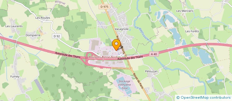 localisation de l'entreprise A.R.T. ET FILS  ATTIGNAT