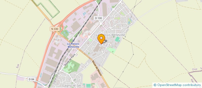 localisation de l'entreprise A.R.T. HABITAT à LE PLESSIS-BELLEVILLE