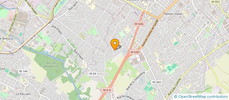 localisation de l'entreprise A R T I S A  HEM