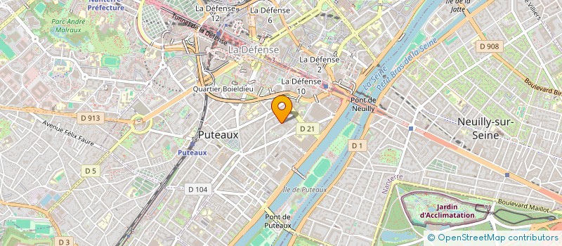 localisation de l'entreprise A.R.T INDUSTRIE à PUTEAUX
