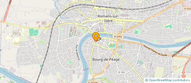 localisation de l'entreprise A.R.T RENOVATION à BOURG-DE-PEAGE