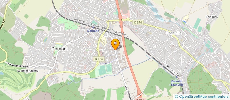 localisation de l'entreprise A.R.T. SELLE à DOMONT