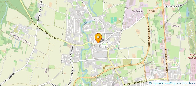 localisation de l'entreprise A.R. TECHNOLOGIES  BORDERES-SUR-L'ECHEZ