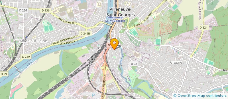 localisation de l'entreprise A.R TRANSPORT à VILLENEUVE-SAINT-GEORGES