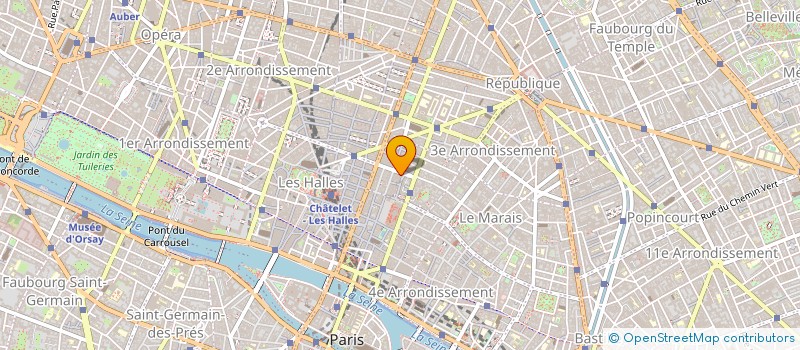 localisation de l'entreprise A RAPHIA à PARIS