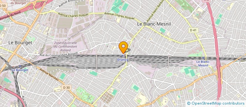 localisation de l'entreprise A.RAYAN à DRANCY