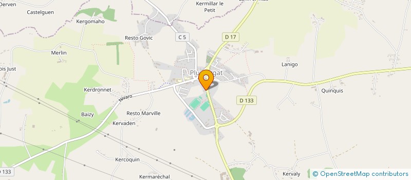 localisation de l'entreprise A.(RCHITECTURE) TYPIQUE(MENT) BIOCLIMATIQUE  PLUMERGAT