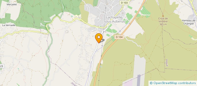 localisation de l'entreprise A REBROUSSE POIL PRODUCTIONS  MERCUER