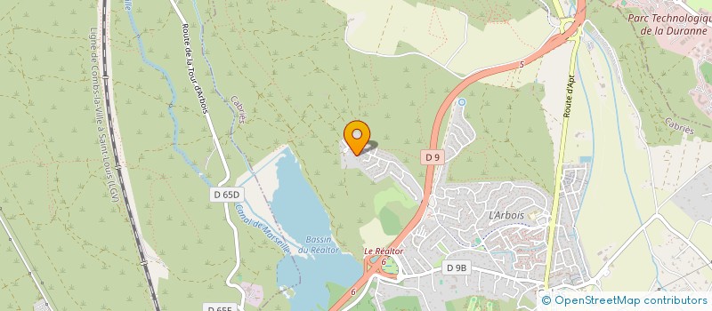 localisation de l'entreprise A. REGNAUD RTM  CABRIES