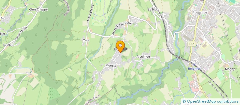 localisation de l'entreprise A REIGNIER'S QUILTEUSES à REIGNIER-ESERY