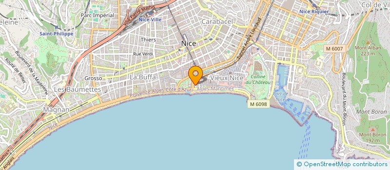 localisation de l'entreprise A RENA SERENA à NICE