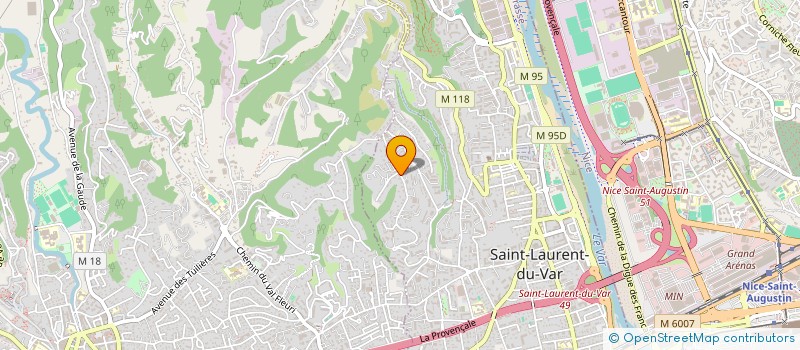 localisation de l'entreprise A RENO 06 à CAGNES-SUR-MER