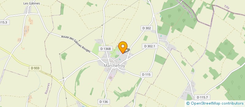 localisation de l'entreprise A+ RENOV à SAINT-OUEN-MARCHEFROY