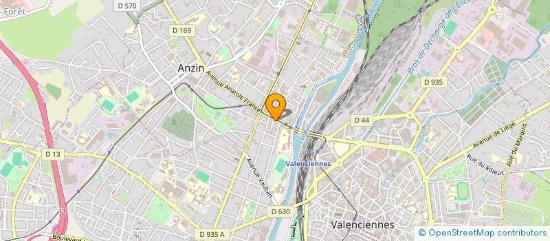 localisation de l'entreprise A'RENOV HABITAT  VALENCIENNES