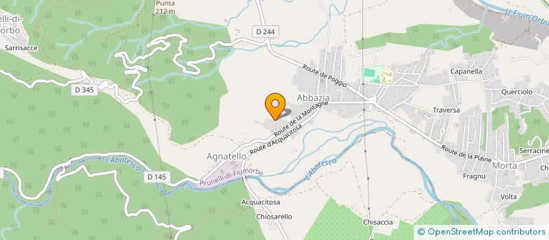 localisation de l'entreprise A RIPUBLICA DIMOCRATICA DI L'ABBAZIA à PRUNELLI-DI-FIUMORBO