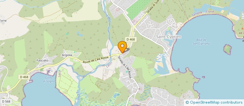 localisation de l'entreprise A RIVIERA CLASSIC  LECCI