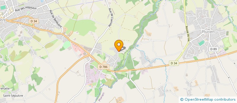 localisation de l'entreprise A. ROBERT  ERQUY