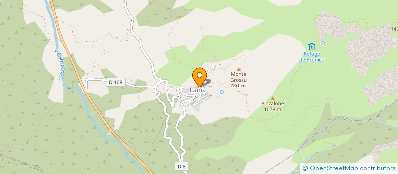 localisation de l'entreprise A RUNDINAIA à CASTIGLIONE