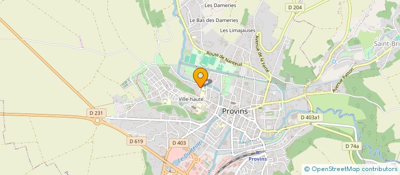 localisation de l'entreprise 'A S 2 V' (ANALYSE DE SCENES SPORTIVES PAR VIDEO)  PROVINS