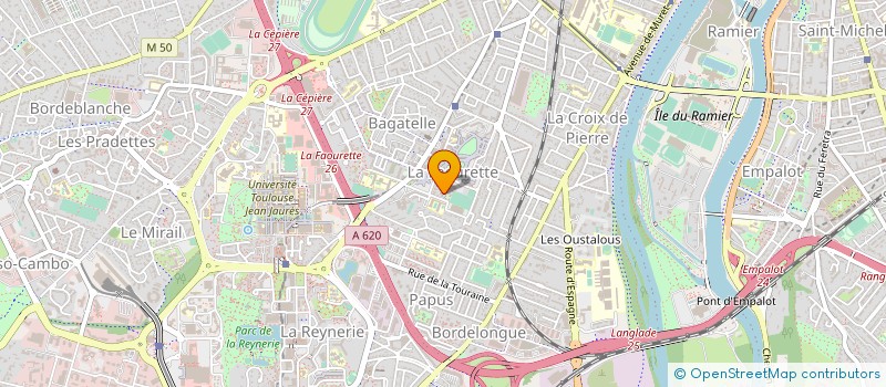 localisation de l'entreprise A S 3 I à TOULOUSE