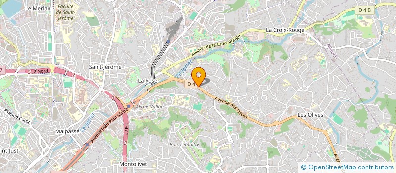 localisation de l'entreprise A.S 81 à MARSEILLE