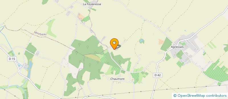 localisation de l'entreprise A&S  THURAGEAU