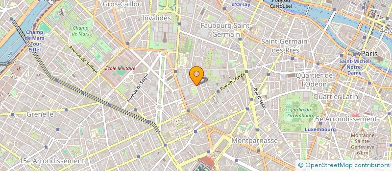 localisation de l'entreprise A S A  PARIS