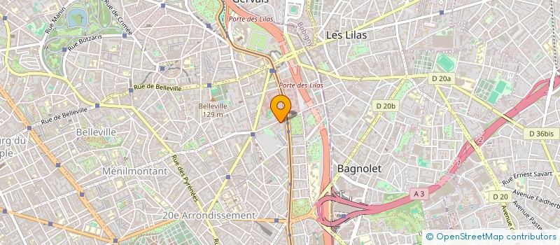 localisation de l'entreprise A.S ASCENSEURS SERVICES à PARIS