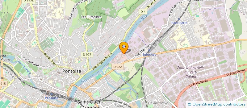 localisation de l'entreprise A S B AMELIORATION SERVICE BATIMENT à SAINT-OUEN-L'AUMONE