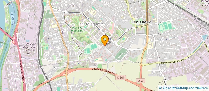 localisation de l'entreprise A.S.B. AOUITI SERVICES BATIMENT  VENISSIEUX