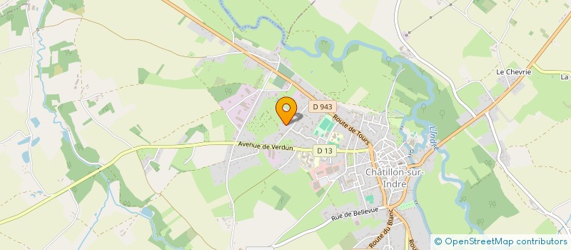 localisation de l'entreprise A S B E à CHATILLON-SUR-INDRE