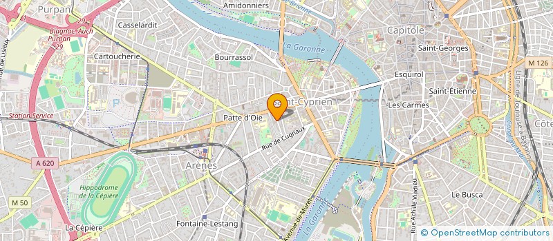 localisation de l'entreprise A.S.B.L./OPPORTUNITE à TOULOUSE