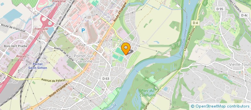 localisation de l'entreprise A.S.B PORTET SUR GARONNE  PORTET-SUR-GARONNE