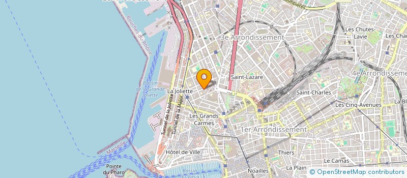 localisation de l'entreprise A.S BATIMENT à MARSEILLE