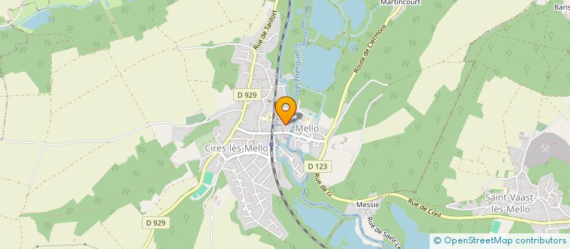 localisation de l'entreprise A S BOULLOCHE à CRAMOISY