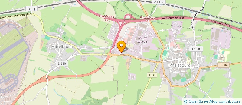 localisation de l'entreprise A*S BOUTIQUE à PHALSBOURG