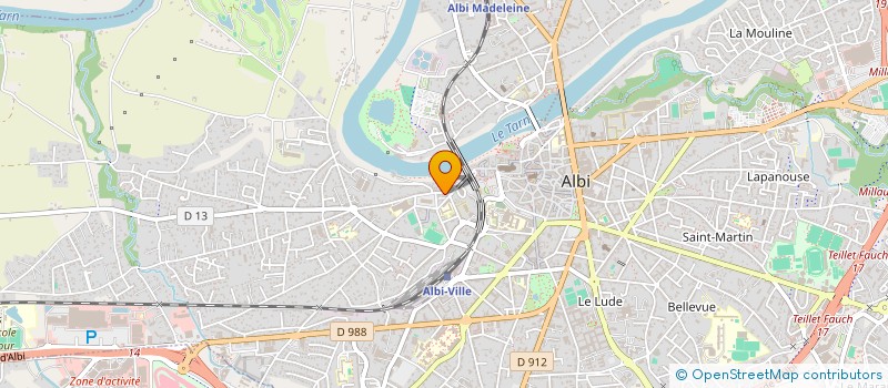localisation de l'entreprise A S C à ALBI