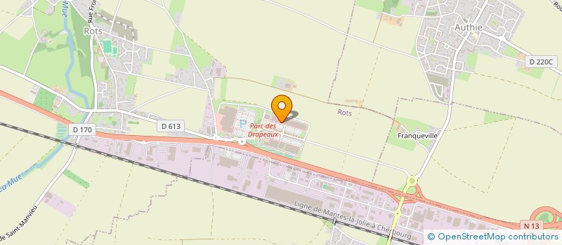 localisation de l'entreprise A S C A ROTS  ROTS