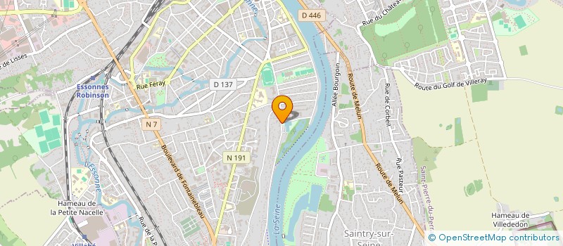 localisation de l'entreprise A.S.C.E.PLONGEE à CORBEIL-ESSONNES