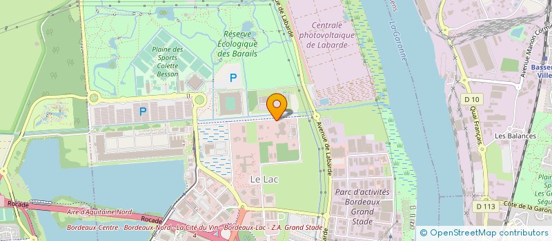 localisation de l'entreprise A S C R A M à BORDEAUX