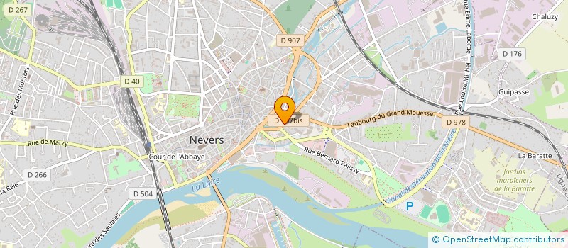 localisation de l'entreprise A.S.C.S à NEVERS