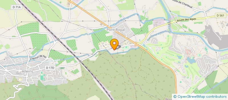 localisation de l'entreprise A.S. CARS 133  MALLEMORT