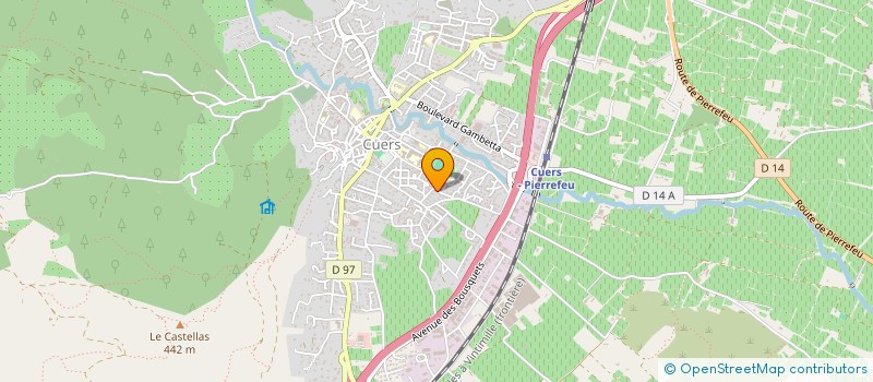 localisation de l'entreprise A S CLEAN CAR  CUERS