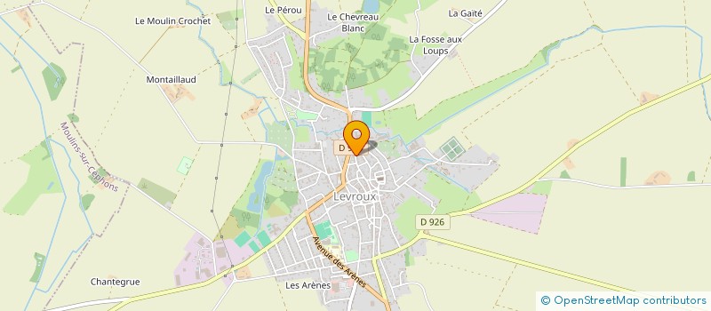 localisation de l'entreprise A.S&CO. à LEVROUX