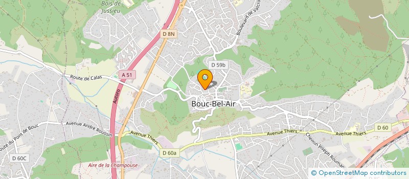 localisation de l'entreprise A.S COMPAGNIE LES MAGISTERS à BOUC-BEL-AIR