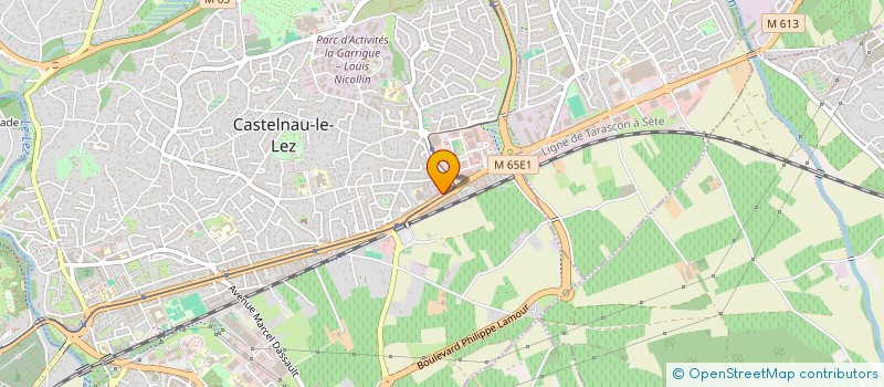 localisation de l'entreprise A S CONCEPT  CASTELNAU-LE-LEZ