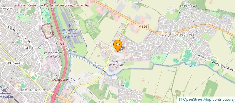 localisation de l'entreprise A.S. CONCEPT IMMO  QUINT-FONSEGRIVES