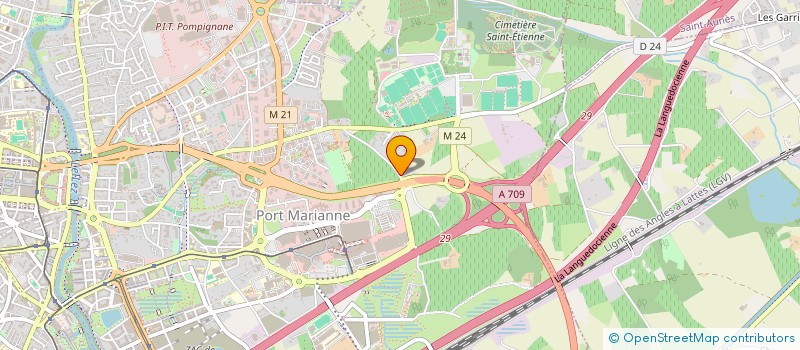 localisation de l'entreprise A S CONSEIL à MONTPELLIER